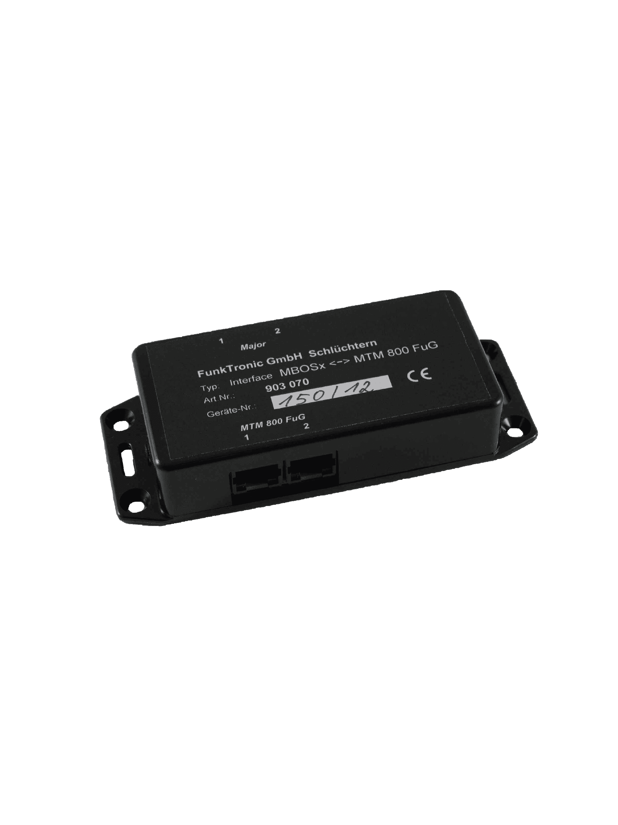 Audio Interface for Major BOS & Motorola MTM800 FuG